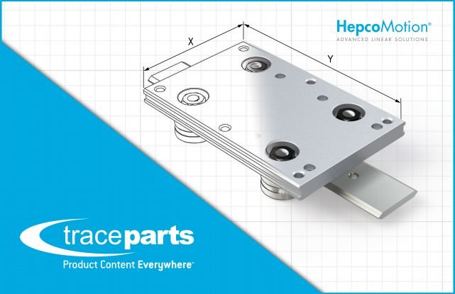 HepcoMotion choisit TraceParts pour publier les 3D de ses produits